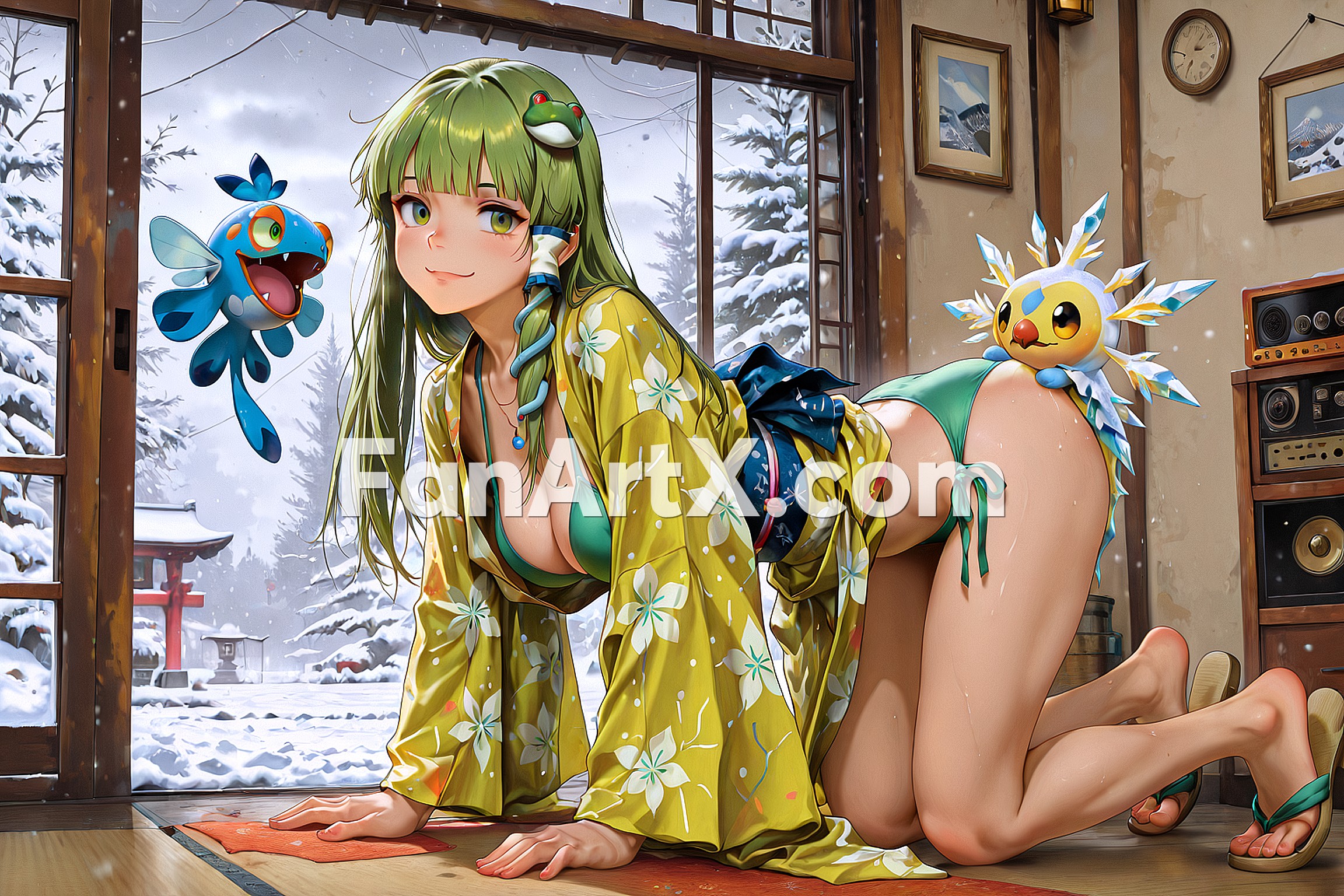 Kochiya Sanae Touhou project Fanart 4396641